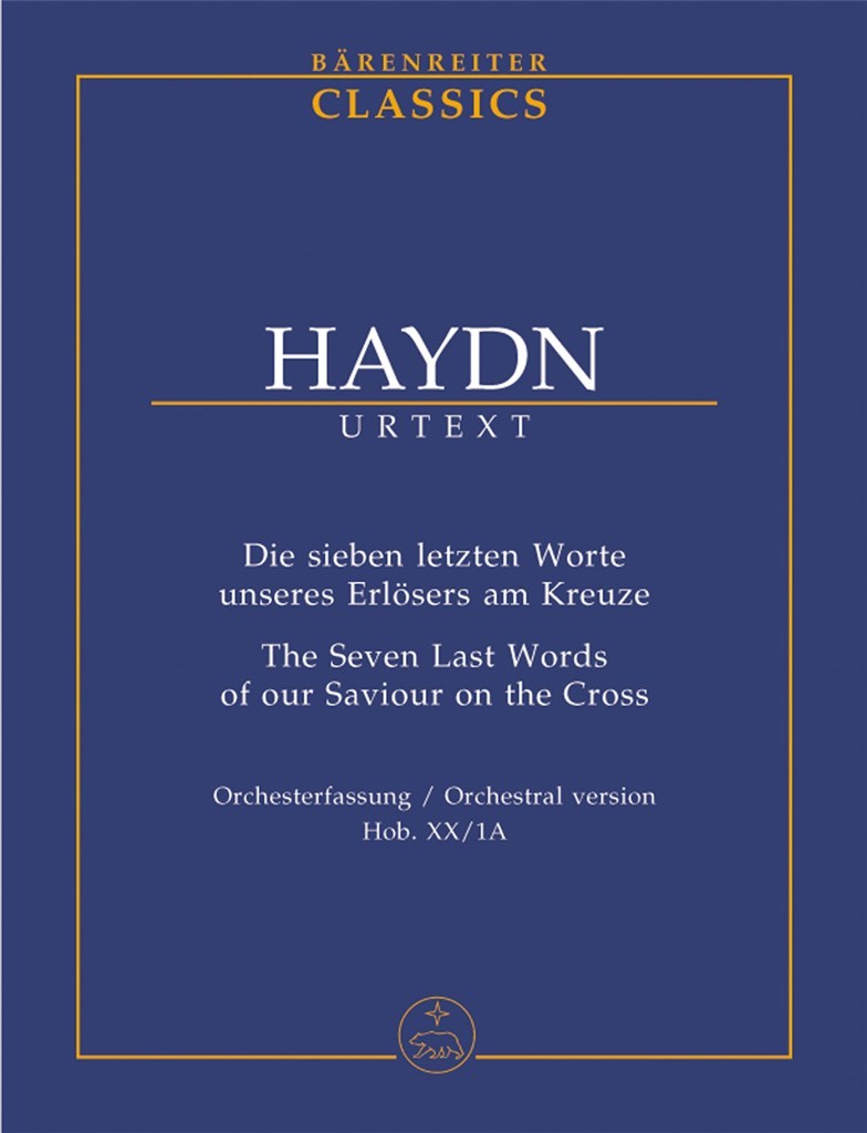 Seven Last Words ORCH VERSION Study score